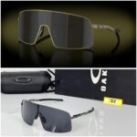 Oakley Sunglasses Men - Black Frame - Grey Lens - Image 3