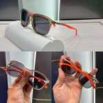 Oakley Wayfarer Brown-Orange Sunglasses