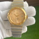 Omega Constellation Globemaster Gold Dial 40mm Automatic