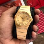 Omega Constellation Master Chronometer Gold Dial 40mm Automatic - Image 3