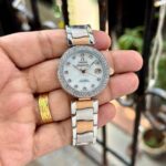 Omega Ladymatic Diamond 34mm Rose Gold Quartz - Image 2