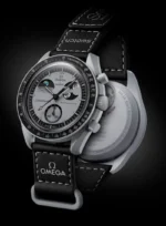 Omega Moon Watch Black Bezel 40mm Quartz