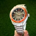 Omega Planet Ocean Master Chronograph Orange Dial 43.5mm Automatic