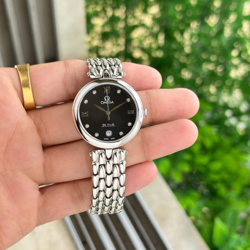 Omega-Prestige-Dewdrop-Collection-34mm-Mother-of-Pearl-Quartz-1 Omega Prestige Dewdrop Collection 34mm Mother of Pearl Quartz - Image 1