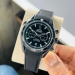Omega Seamaster 42MM Black Dial Chronograph Quartz