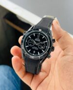 Omega Seamaster 42MM Black Dial Chronograph Quartz - Image 4