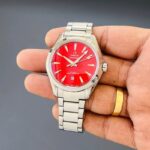 Omega Seamaster Aqua Terra 43mm Red Dial Automatic