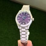 Omega Seamaster Co-Axial Limited Edition 34mm Purple Dial Automatic - Image 2