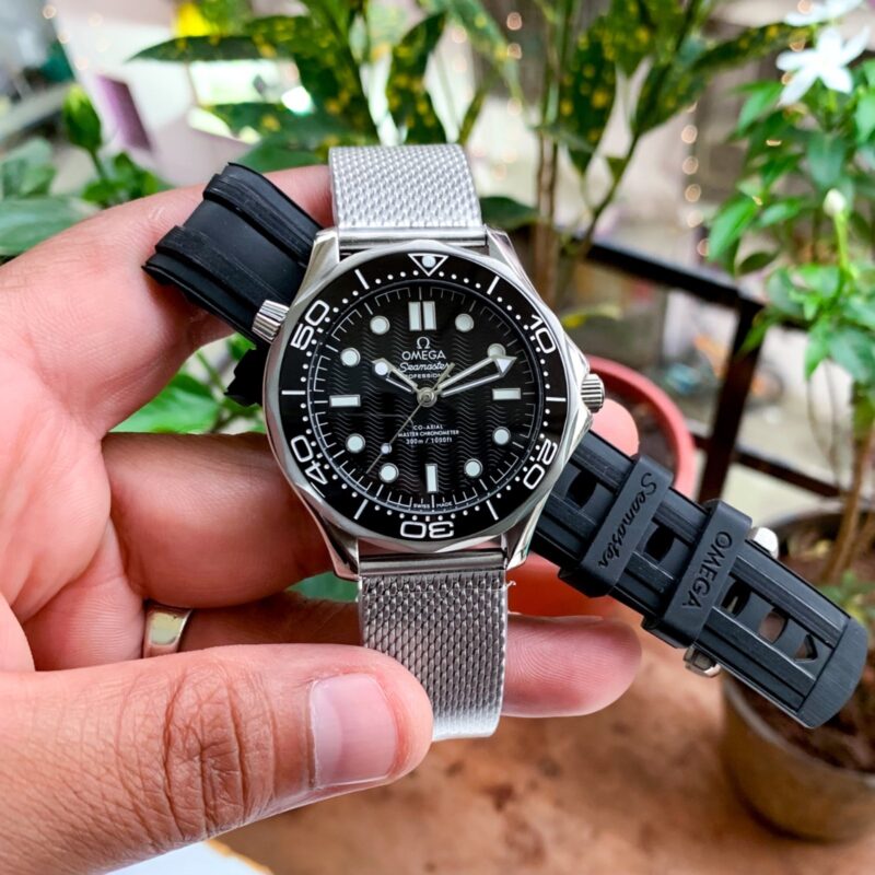 Omega-Seamaster-Diver-300M-42mm-Black-Dial-Automatic-1 Omega Seamaster Diver 300M 42mm Black Dial Automatic - Image 1