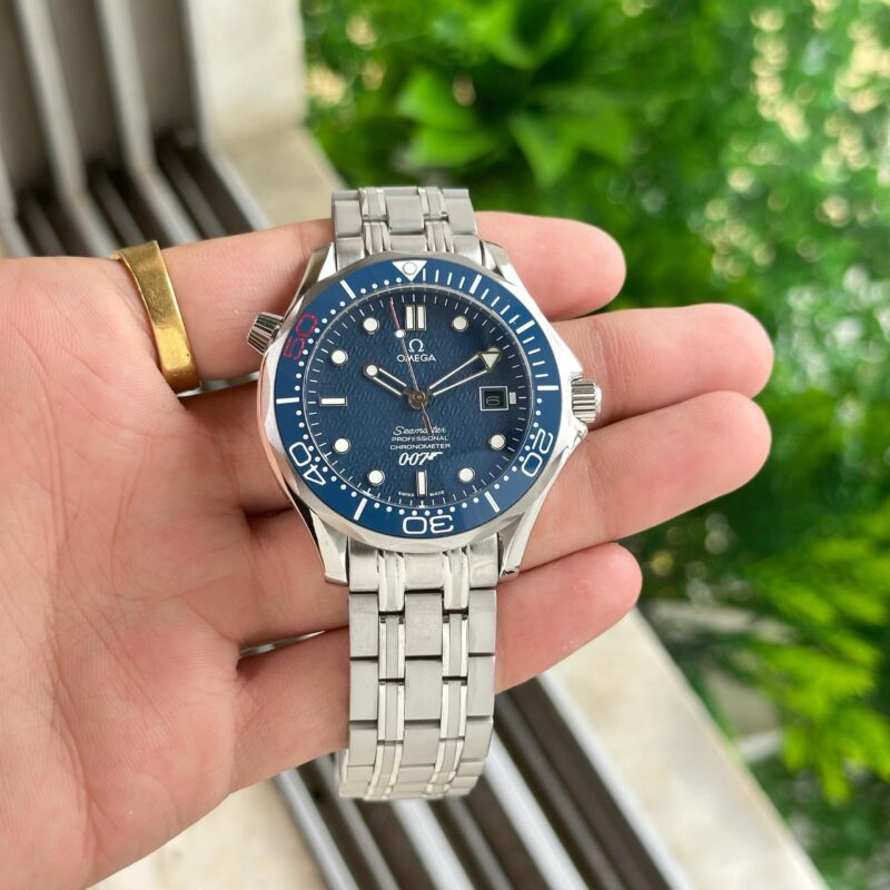 Omega-Seamaster-Diver-300M-Blue-Automatic-40MM-1 Omega Seamaster Diver 300M Blue Automatic 40MM - Image 1