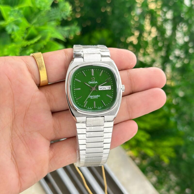 Omega-Seamaster-Green-Dial-40mm-Automatic-1 Omega Seamaster Green Dial 40mm Automatic - Image 1