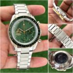 Omega Speedmaster Apollo 11 42mm Green Bezel Quartz