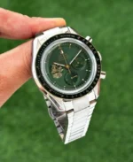 Omega Speedmaster Apollo 11 42mm Green Bezel Quartz - Image 2