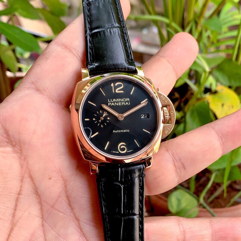 Panerai-Luminor-Due-PAM00908-Black-Dial-42MM-Automatic-1 Panerai Luminor Due PAM00908 Black Dial 42MM Automatic - Image 1