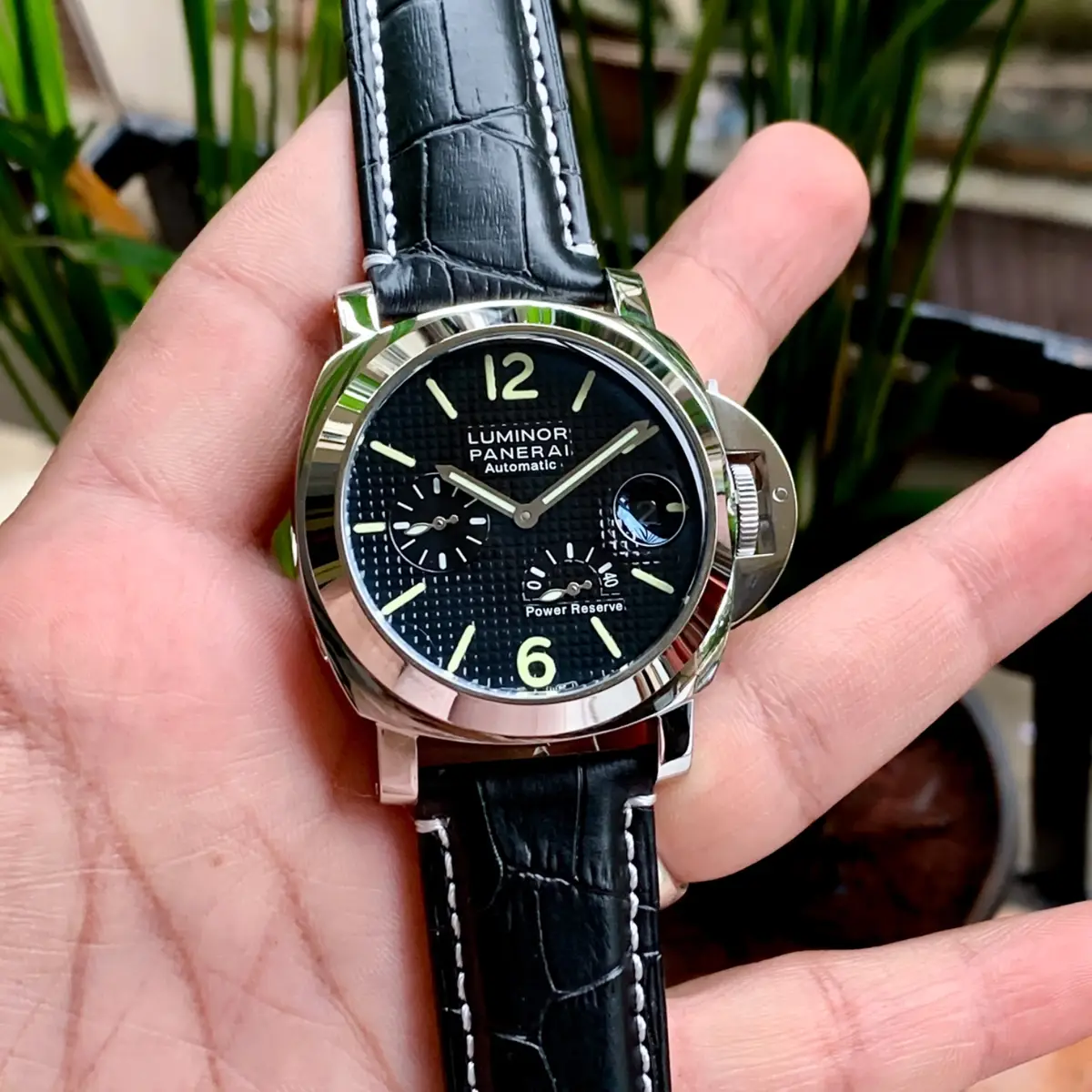Panerai-Power-Reserve-Automatic-46MM-Black-Dial-1 Panerai Power Reserve Automatic 46MM Black Dial - Image 1