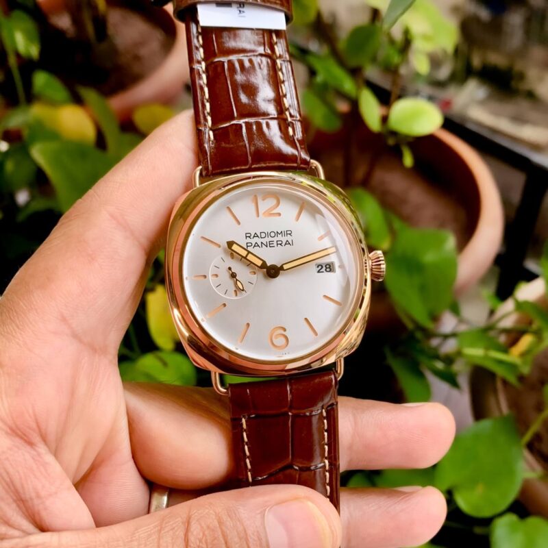 Panerai-Quaranta-Radiomir-Goldtech-White-Dial-44MM-Automatic-1 Panerai Quaranta Radiomir Goldtech White Dial 44MM Automatic - Image 1