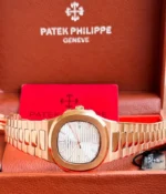 Patek Philippe 7AAA White Dial Quartz 40mm - Image 2