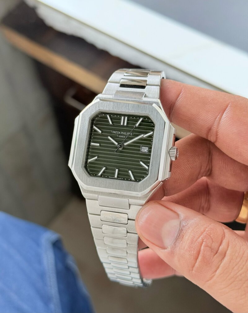 Patek-Philippe-Cubitus-Green-45mm-7AA-Quartz-1 Patek Philippe Cubitus Green 45mm (7AA) Quartz - Image 1