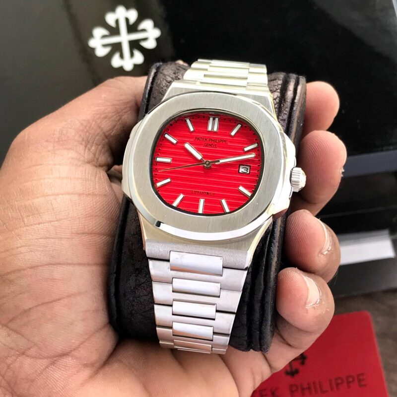 Patek-Philippe-Grand-Complication-Red-Dial-42mm-Quartz-1 Patek Philippe Grand Complication Red Dial 42mm Quartz - Image 1
