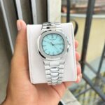 Patek Philippe Nautilus 42mm Silver Dial Quartz - Image 2