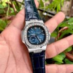 Patek Philippe Nautilus 5724G Blue Dial Chronograph 40mm