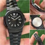 Patek Philippe Nautilus Black 40mm Quartz 7AAA - Image 2