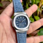 Patek Philippe Nautilus Flyback Chronograph Sky-Blue 40mm Automatic