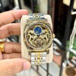 Patek Philippe Skeleton Automatic 42MM Gold Silver