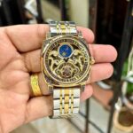 Patek Philippe Skeleton Automatic 42MM Gold Silver - Image 2