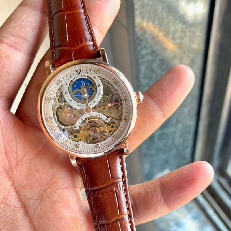 Patek-Philippe-Tourbillon-43MM-White-Dial-Automatic-1 Patek Philippe Tourbillon 43MM White Dial Automatic - Image 1