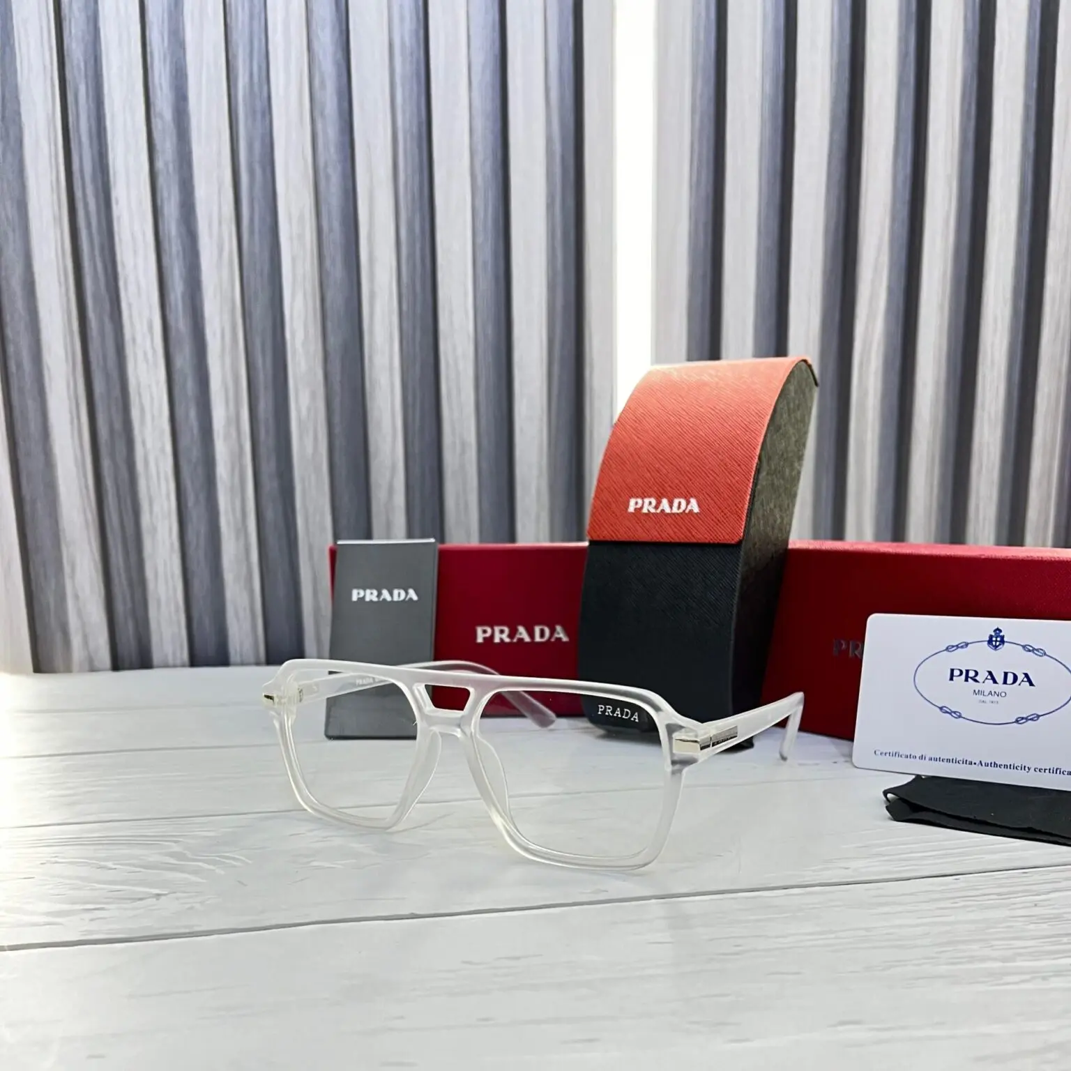 Prada-Iconic-Sunglass-Black-1 Prada Iconic Sunglass Black - Image 1