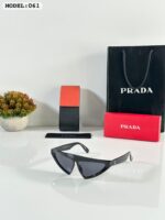 Prada Model 061 Black Sunglasses Plastic Frame
