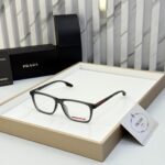 Prada Rectangle Grey Optical Frame