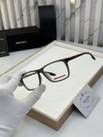 Prada Rectangle Grey Optical Frame - Image 2