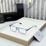 Prada Rectangle Unisex Optical Frame Black