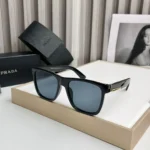 Prada Square Havana Black Sunglass