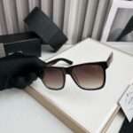 Prada Square Havana Brown Sunglasses - Image 2