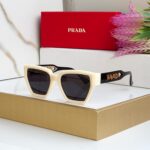 Prada Square Shades White-Black