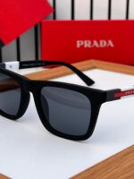 Prada Sunglasses Black Grey - Image 2