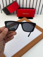 Prada Sunglasses Black Grey - Image 3