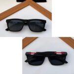 Prada Sunglasses Black Grey - Image 5