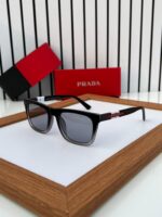Prada Sunglasses Black Grey - Image 6