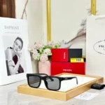 Prada Wayfarer Black-Green Frame UV Protection