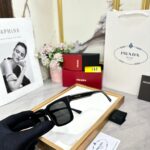 Prada Wayfarer Black-Green Frame UV Protection - Image 2