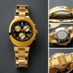 Rado 7AAA Analog Gold Black Dial Quartz 40MM - Image 2