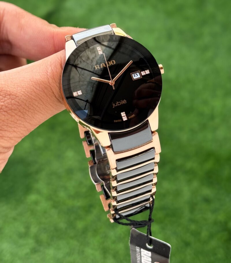 Rado-7AAA-Black-Dial-Quartz-40mm-1 Rado 7AAA Black Dial Quartz 40mm - Image 1