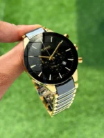 Rado 7AAA Black Dial Quartz Chronograph
