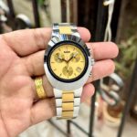 Rado Daistar Chronograph Gold Dial 44mm Quartz