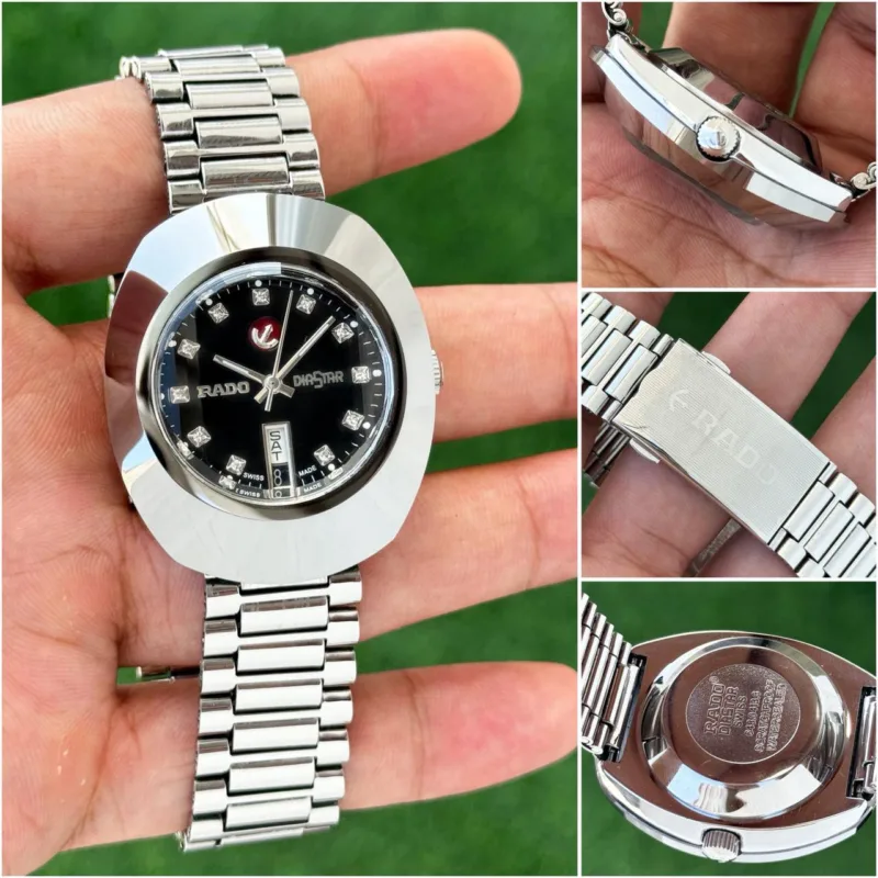 Rado-Day-Date-Black-Dial-42mm-Automatic-1 Rado Day & Date Black Dial 42mm Automatic - Image 1
