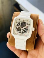 Rado True Square White Ceramic 40mm Automatic